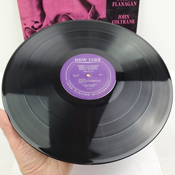 New Jazz 8217 Cats Coltrane Flanagan Burrell Sulieman Vinyl Record 1983 - Picture 2 of 11